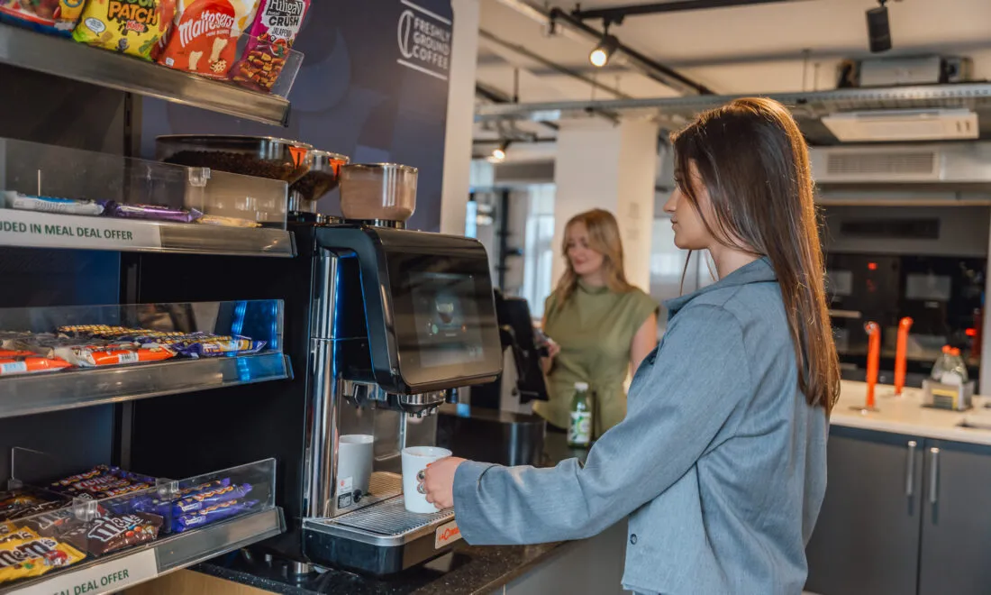 First-class service on all coffee machine rental services!